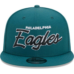 Philadelphia Eagles Main Script 9FIFTY Snapback Hat | NFL Online