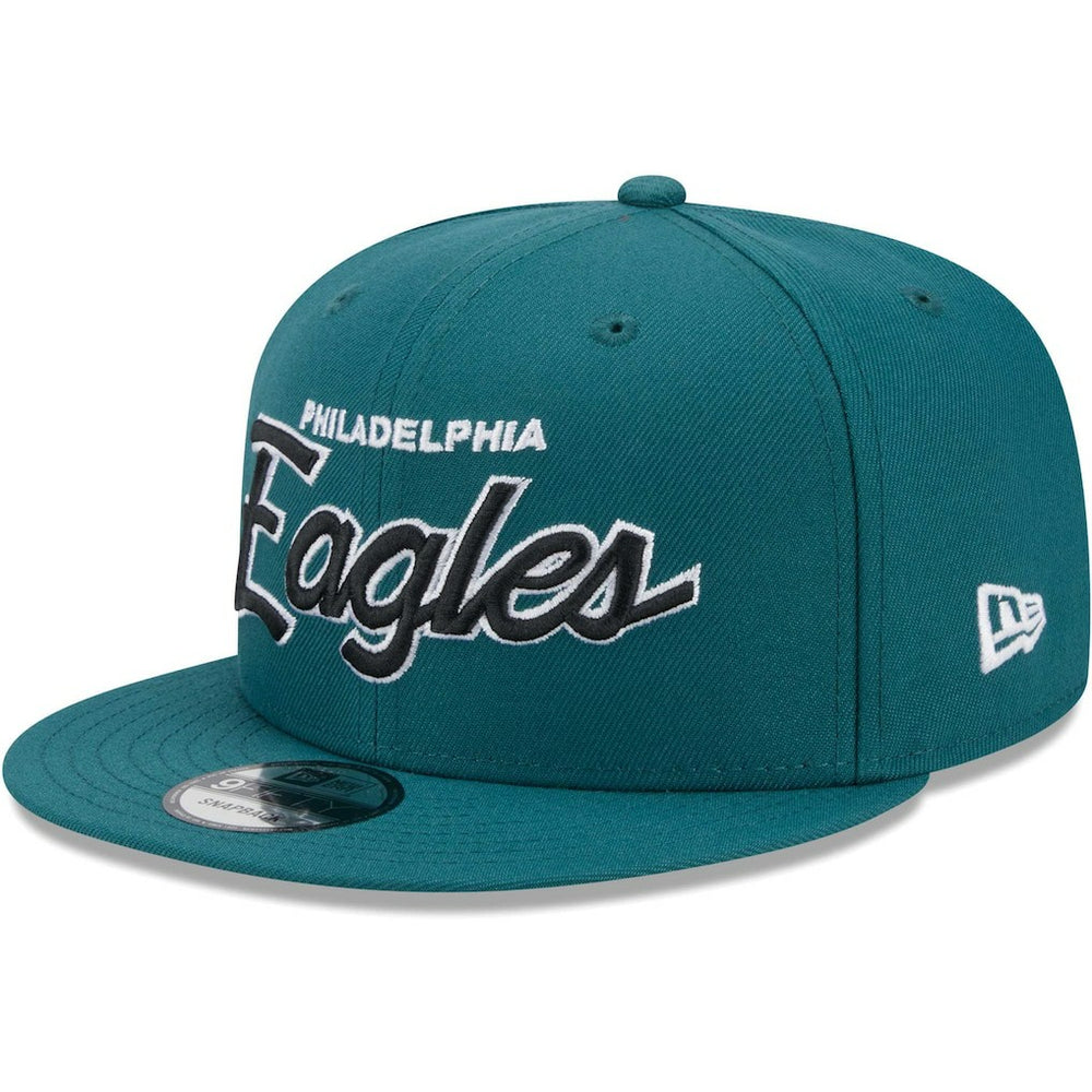 Philadelphia Eagles Main Script 9FIFTY Snapback Hat | NFL Online