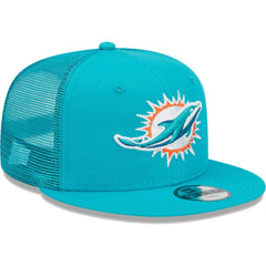 Miami Dolphins Youth Main Trucker 9FIFTY Snapback Hat | NFL Discount
