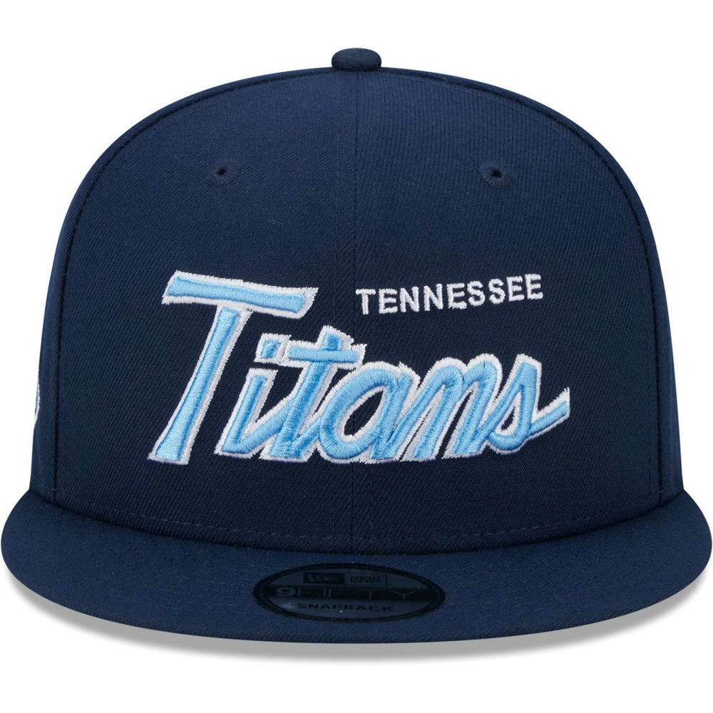 Tennessee Titans Main Script 9FIFTY Snapback Hat | NFL On sale