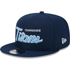 Tennessee Titans Main Script 9FIFTY Snapback Hat | NFL On sale