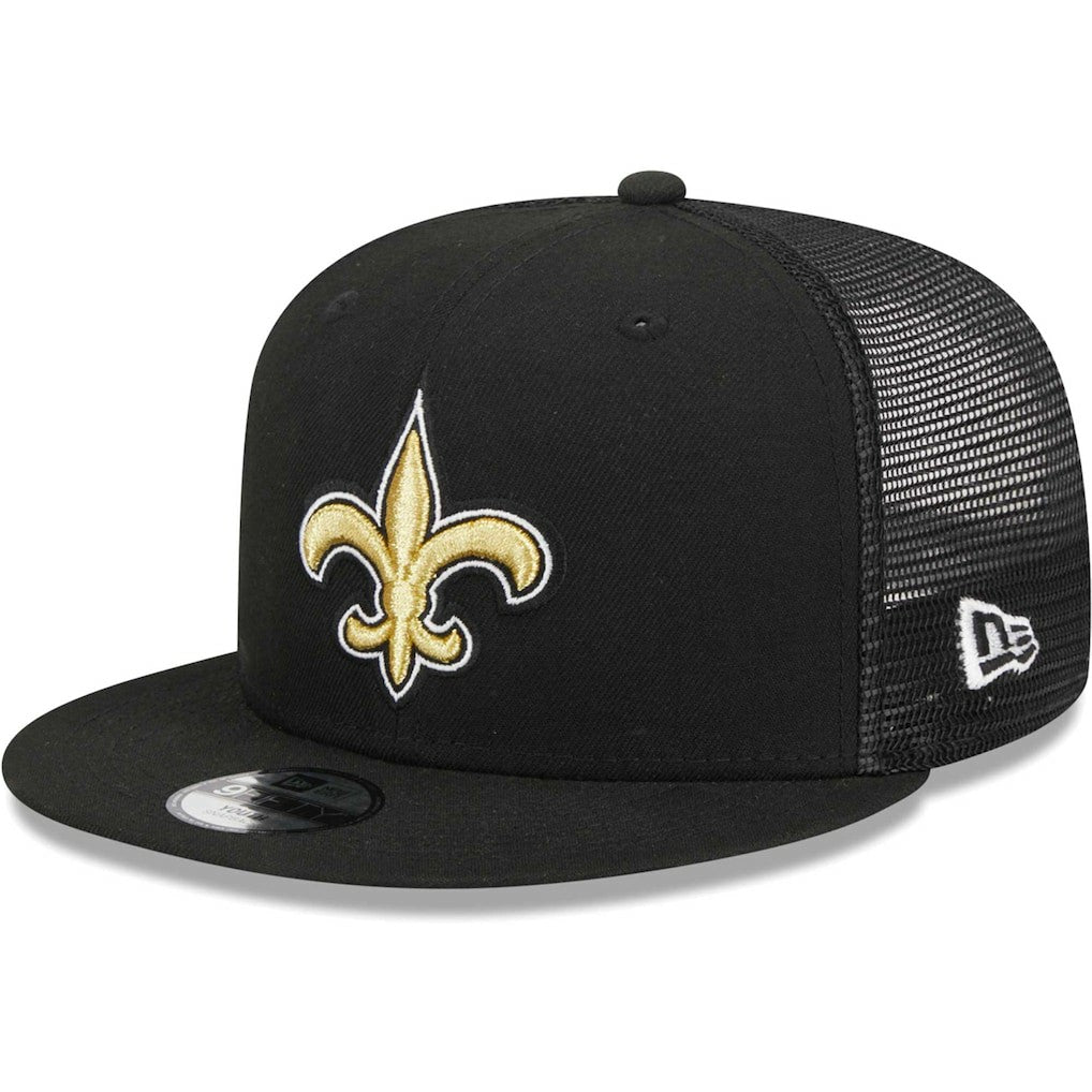 New Orleans Saints Youth Main Trucker 9FIFTY Snapback Hat | NFL Online