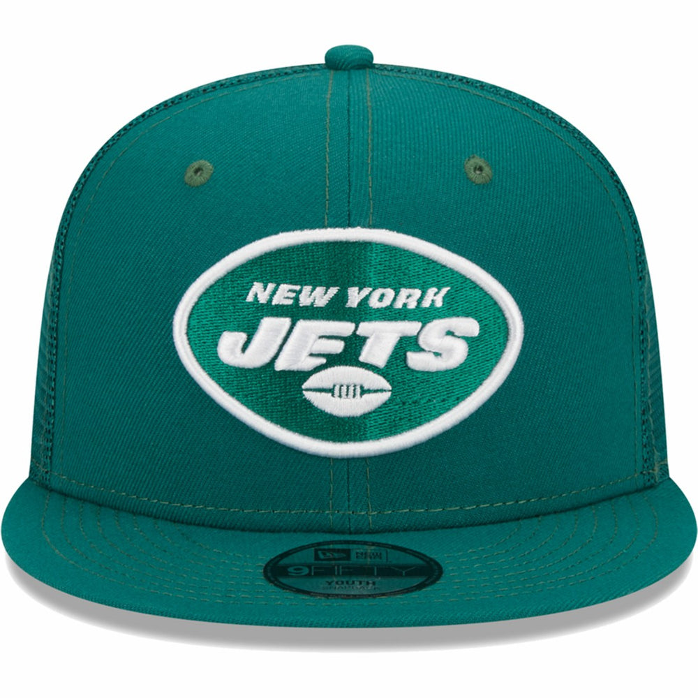 New York Jets Youth Main Trucker 9FIFTY Snapback Hat | NFL Discount