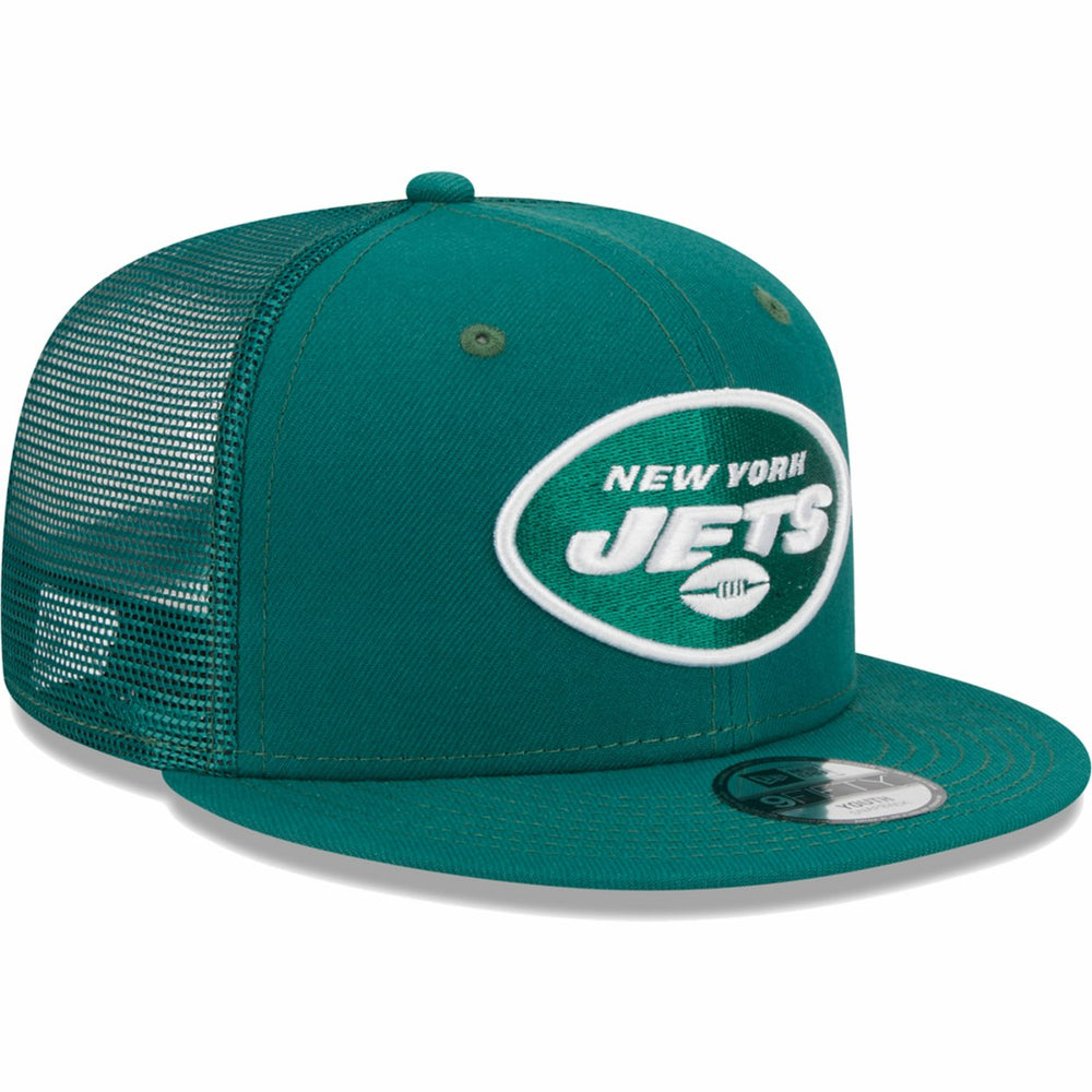 New York Jets Youth Main Trucker 9FIFTY Snapback Hat | NFL Discount