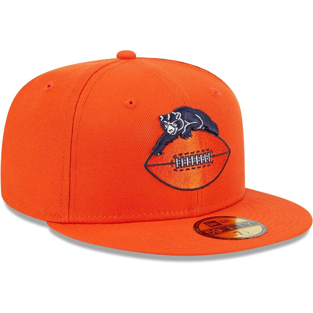 Chicago Bears Throwback Main 59FIFTY Fitted Hat | NFL Outlet