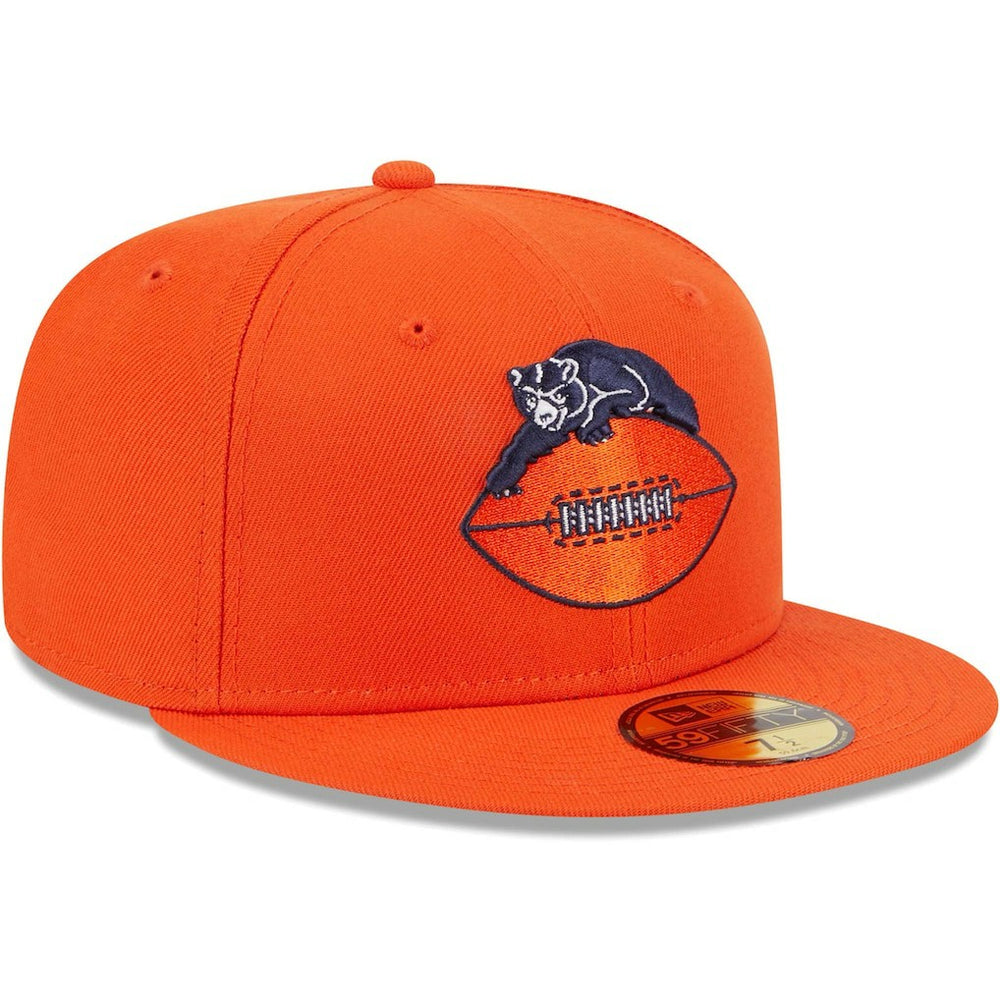 Chicago Bears Throwback Main 59FIFTY Fitted Hat | NFL Outlet