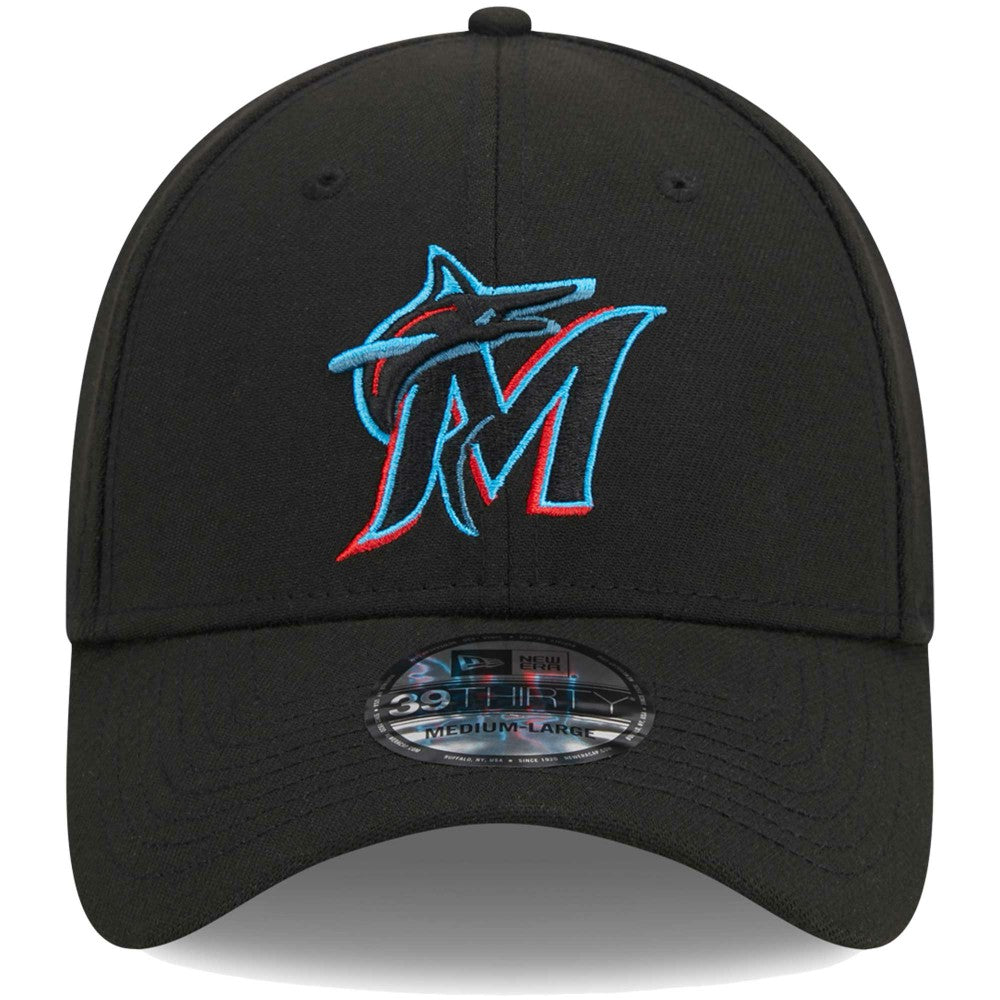 Miami Marlins New Era Logo 39THIRTY Flex Hat - MLB Hats