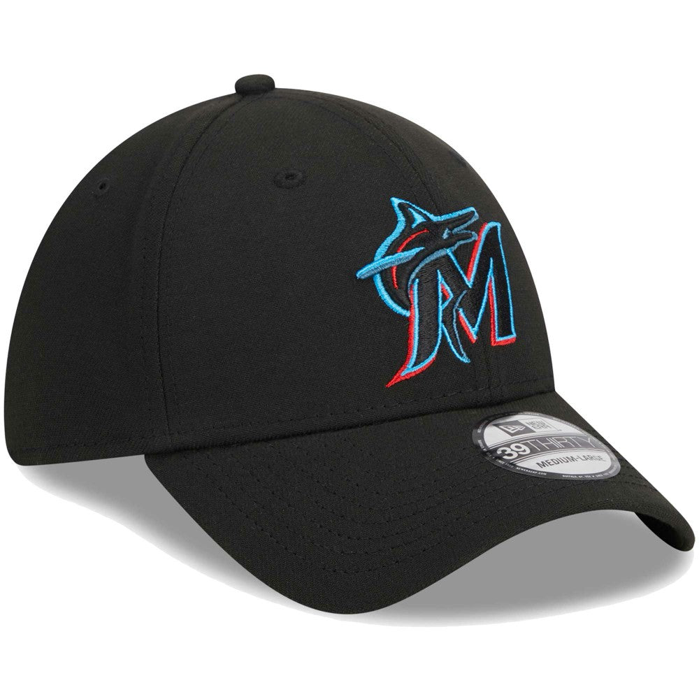 Miami Marlins New Era Logo 39THIRTY Flex Hat - MLB Hats