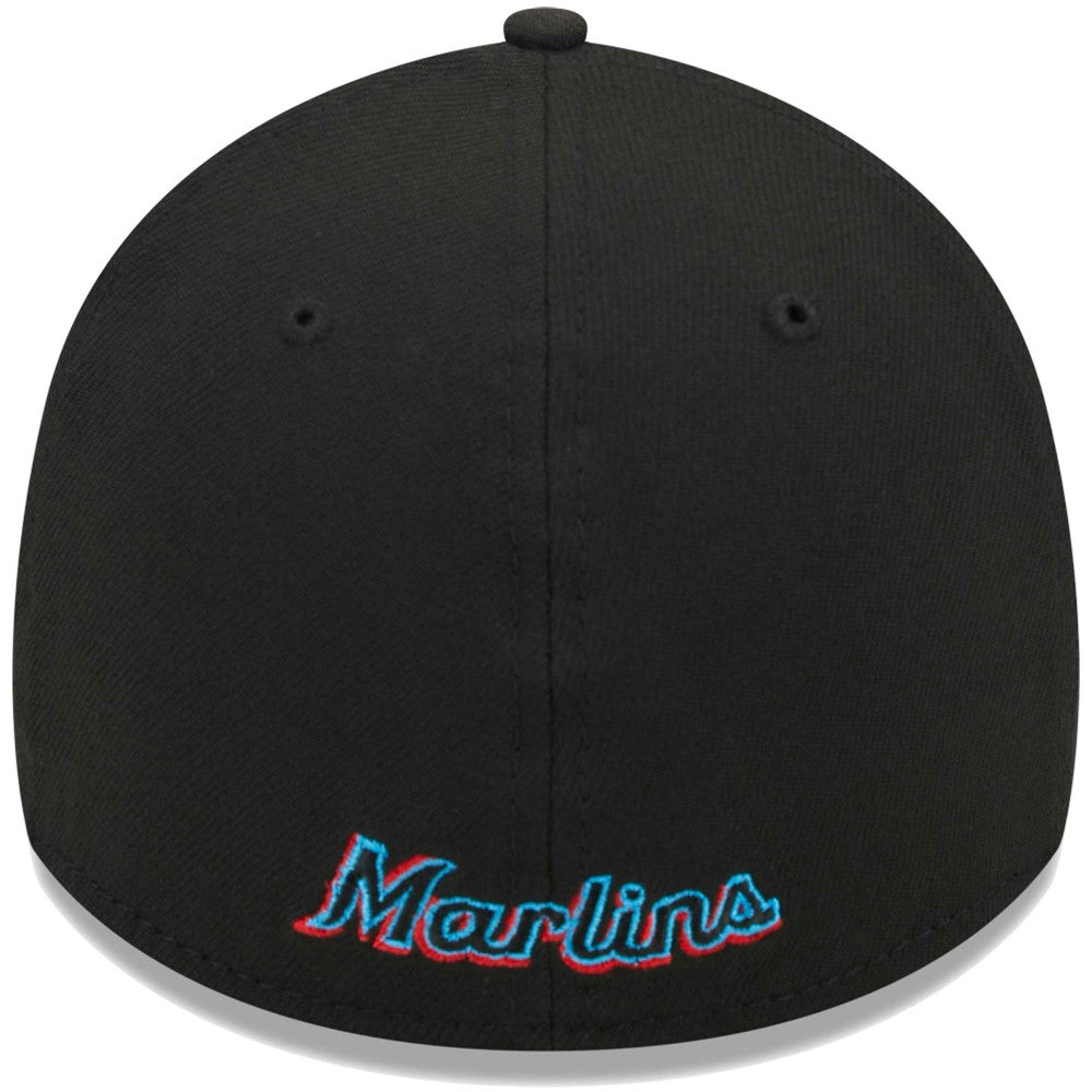Miami Marlins New Era Logo 39THIRTY Flex Hat - MLB Hats
