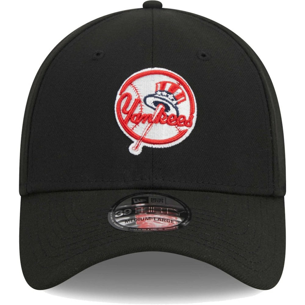 New York Yankees New Era Logo 39THIRTY Flex Hat - MLB Hats