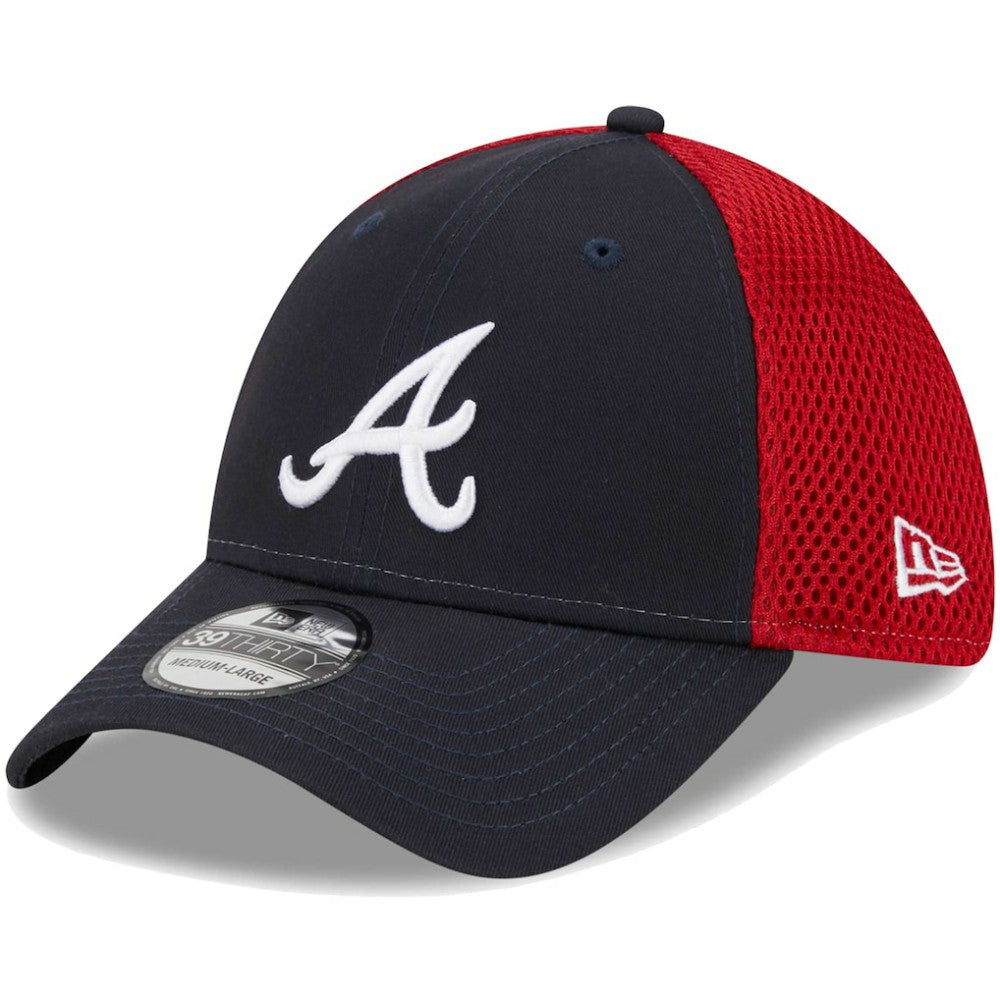 Atlanta Braves New Era Team Neo 39THIRTY Flex Hat - MLB Hats