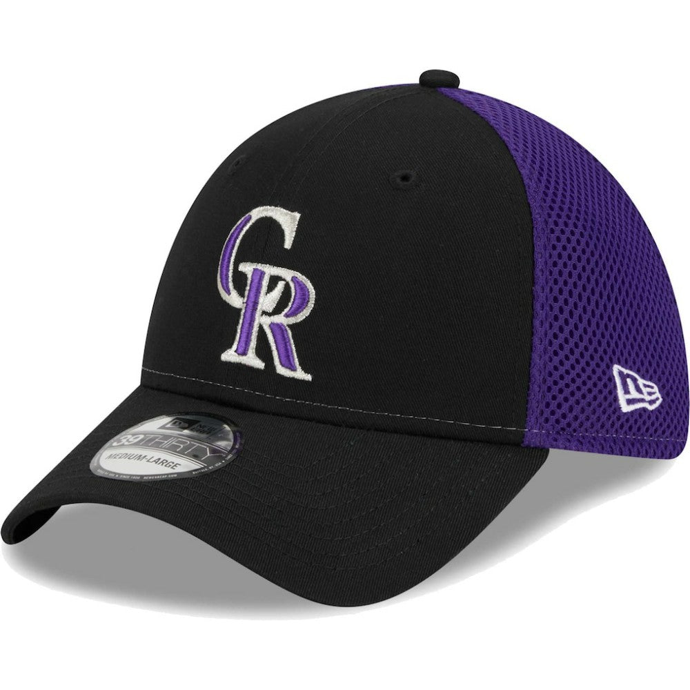 Colorado Rockies New Era Team Neo 39THIRTY Flex Hat - MLB Hats