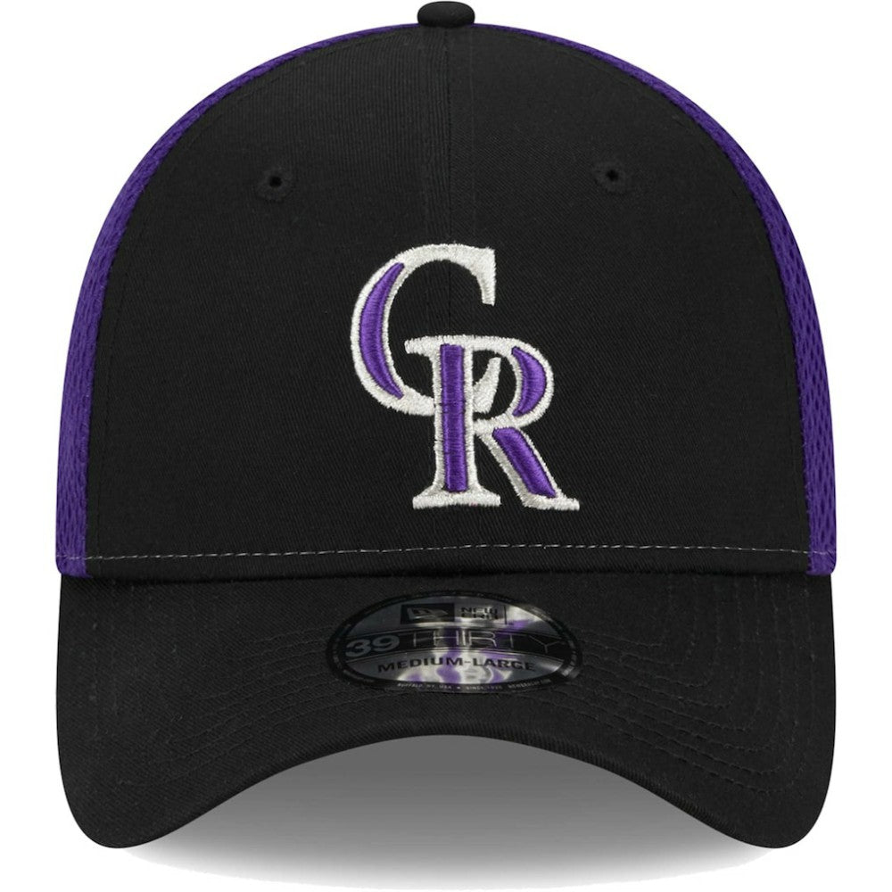 Colorado Rockies New Era Team Neo 39THIRTY Flex Hat - MLB Hats