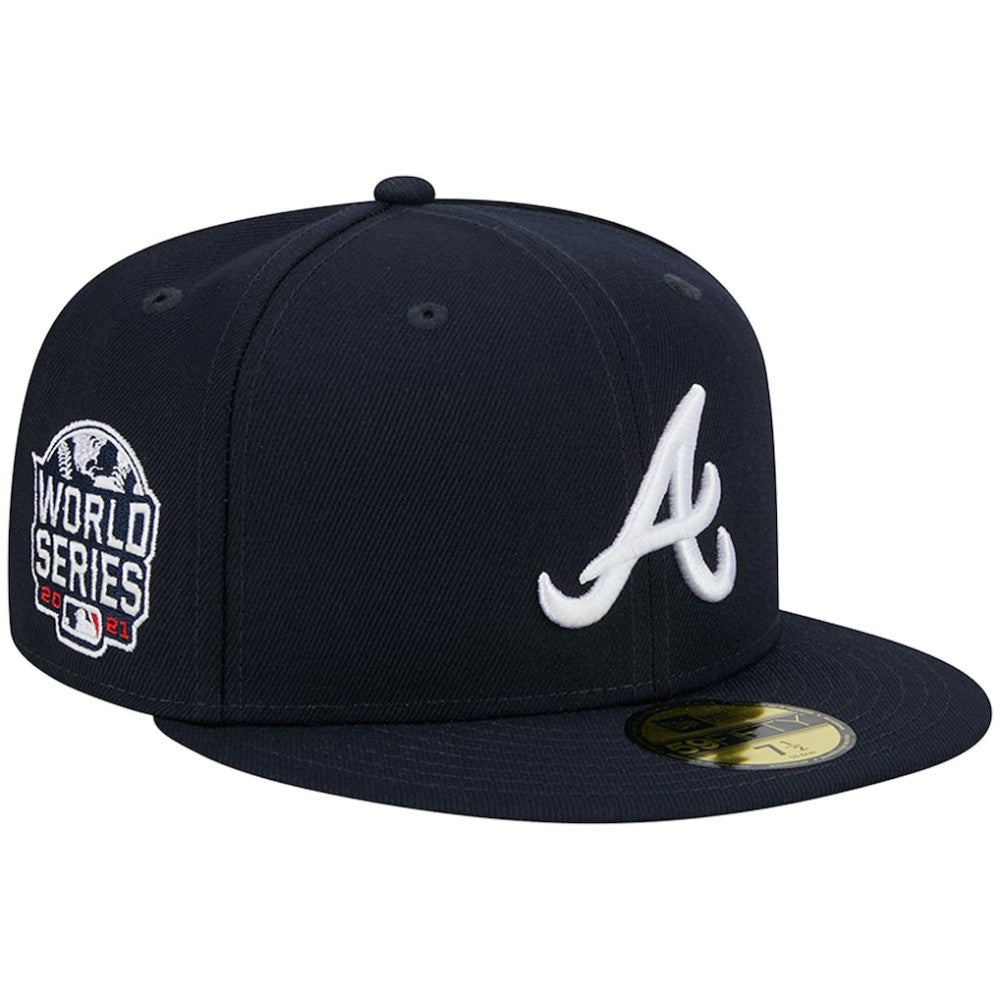 Atlanta Braves New Era  2021 World Series Team Color 59FIFTY Fitted Hat - MLB Hats