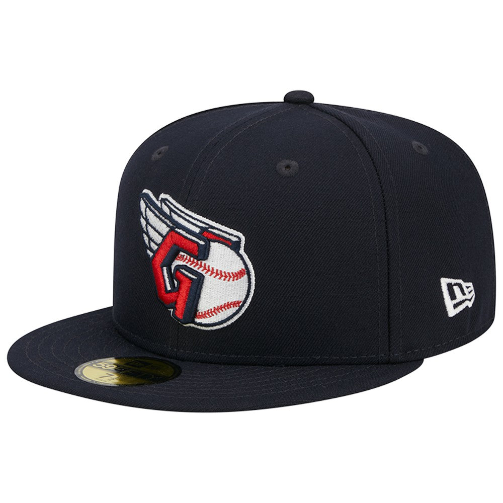 Cleveland Guardians New Era Primary Logo 2019 MLB All-Star Game Team Color 59FIFTY Fitted Hat - MLB Hats