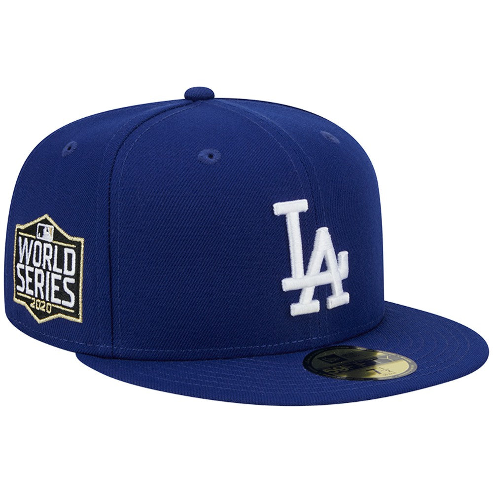 Los Angeles Dodgers New Era  2020 World Series Team Color 59FIFTY Fitted Hat - MLB Hats