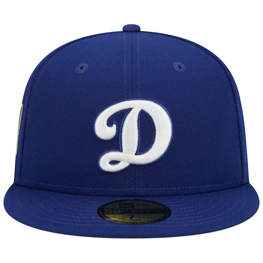 Los Angeles Dodgers New Era Alternate Logo 2020 World Series Team Color 59FIFTY Fitted Hat - MLB Hats