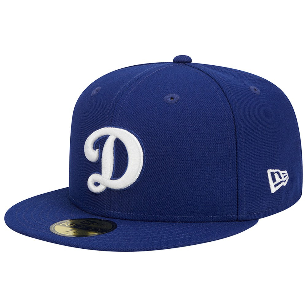 Los Angeles Dodgers New Era Alternate Logo 2020 World Series Team Color 59FIFTY Fitted Hat - MLB Hats