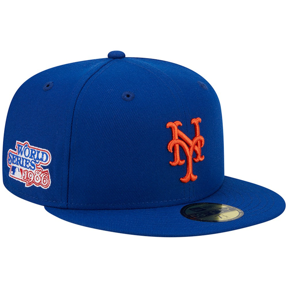 New York Mets New Era  1986 World Series Team Color 59FIFTY Fitted Hat - MLB Hats