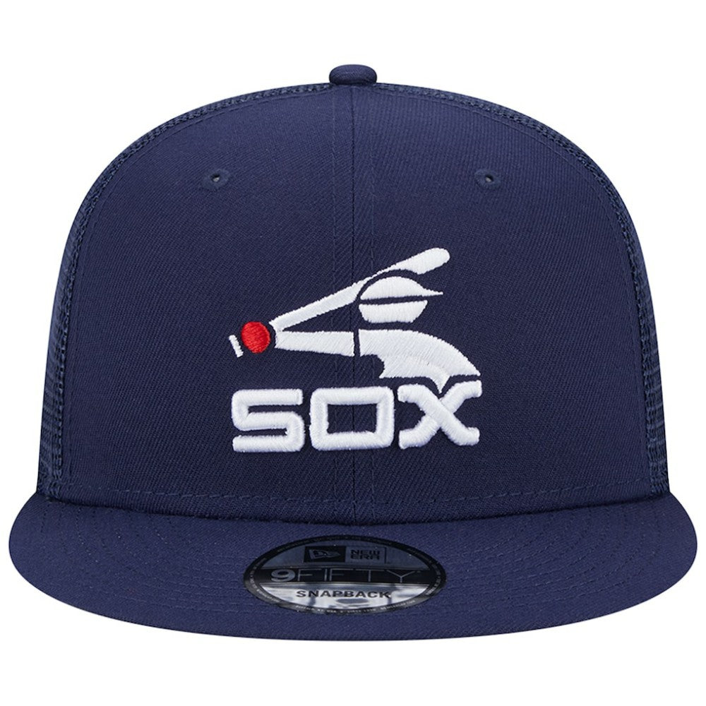 Chicago White Sox New Era Cooperstown Collection Team Color Trucker 9FIFTY Snapback Hat - MLB Hats