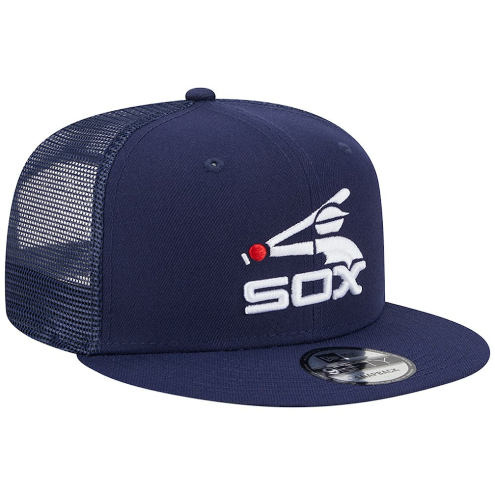 Chicago White Sox New Era Cooperstown Collection Team Color Trucker 9FIFTY Snapback Hat - MLB Hats
