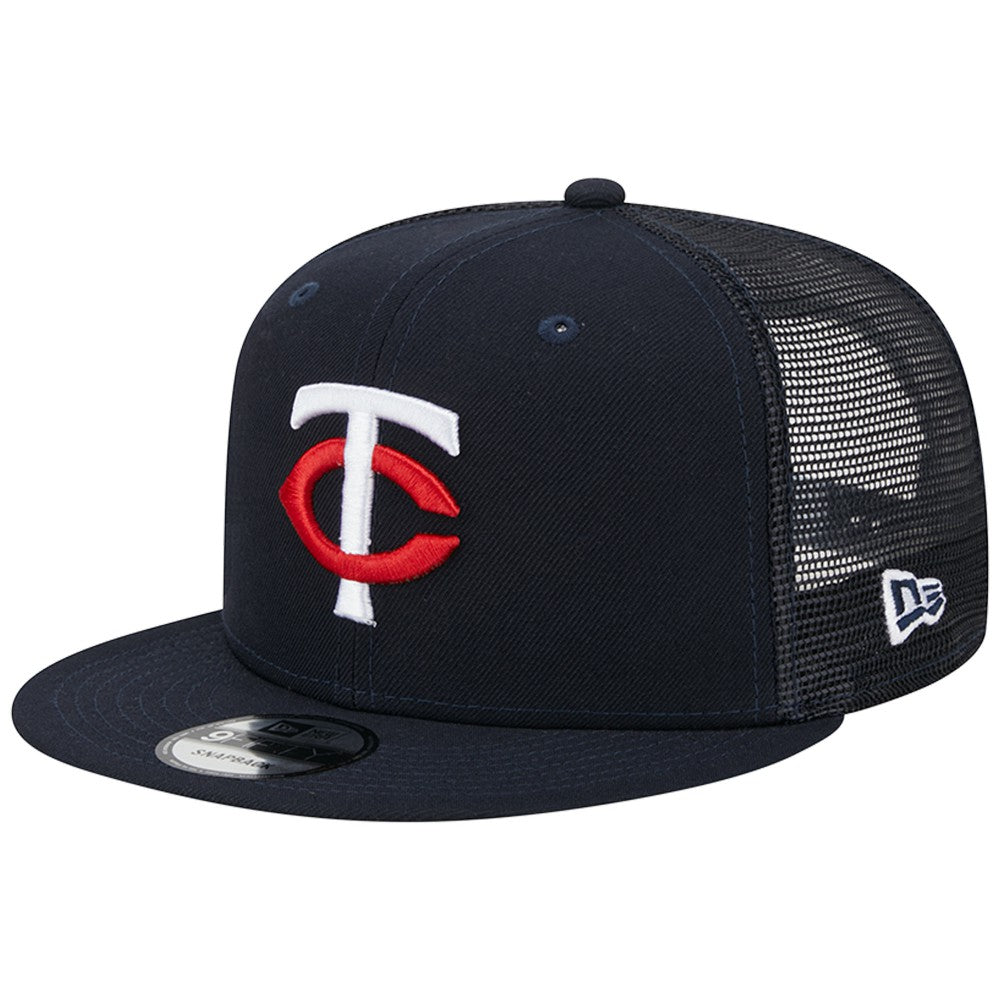 Minnesota Twins New Era Team Color Trucker 9FIFTY Snapback Hat - MLB Hats
