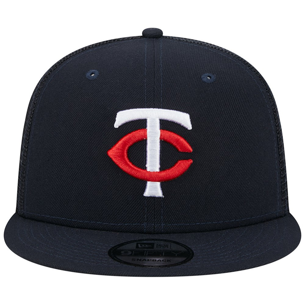 Minnesota Twins New Era Team Color Trucker 9FIFTY Snapback Hat - MLB Hats