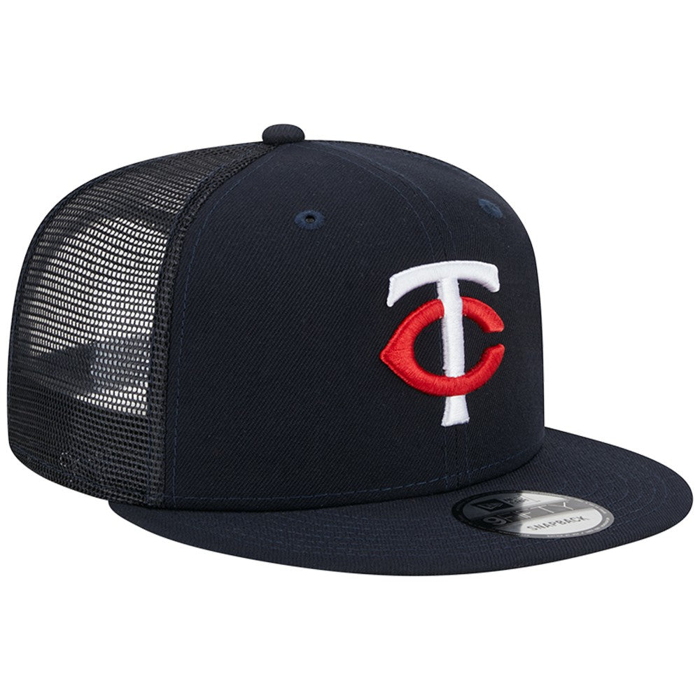 Minnesota Twins New Era Team Color Trucker 9FIFTY Snapback Hat - MLB Hats