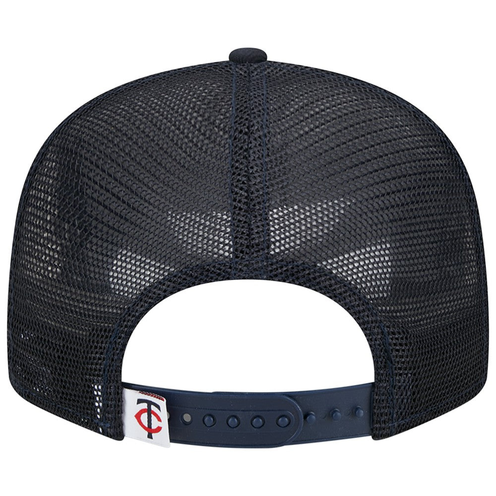 Minnesota Twins New Era Team Color Trucker 9FIFTY Snapback Hat - MLB Hats