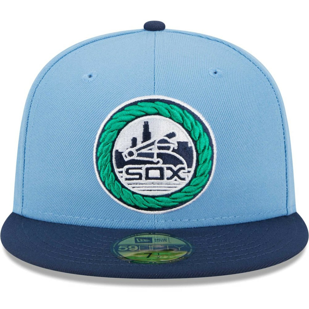 Chicago White Sox New Era Green Undervisor 59FIFTY Fitted Hat - MLB Hats