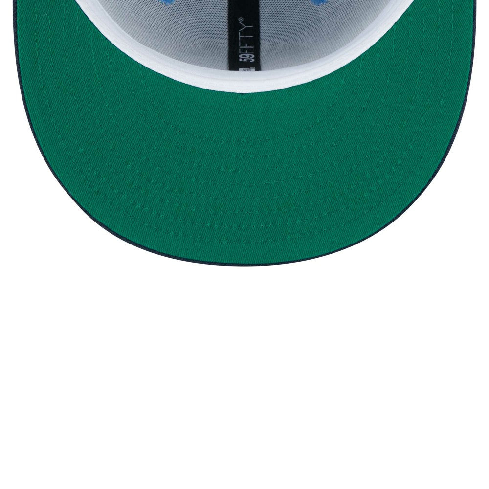 Los Angeles Dodgers New Era Green Undervisor 59FIFTY Fitted Hat - MLB Hats