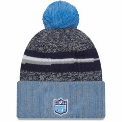 Tennessee Titans 2023 Sideline Sport Cuffed Pom Knit Hat | NFL Outlet