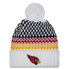 Arizona Cardinals Women's 2023 Sideline Cuffed Knit Hat with Pom | NFL On sale