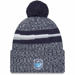 Tennessee Titans 2023 Sideline Cuffed Knit Hat With Pom | NFL Sale