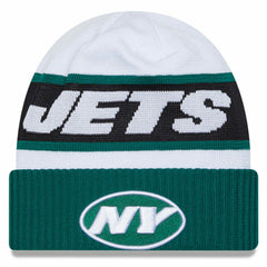 New York Jets 2023 Sideline Tech Cuffed Knit Hat | NFL New