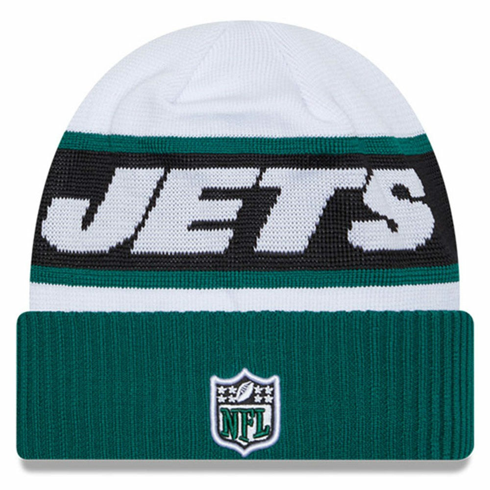 New York Jets 2023 Sideline Tech Cuffed Knit Hat | NFL New