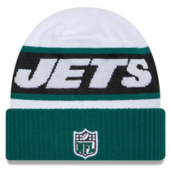 New York Jets 2023 Sideline Tech Cuffed Knit Hat | NFL New
