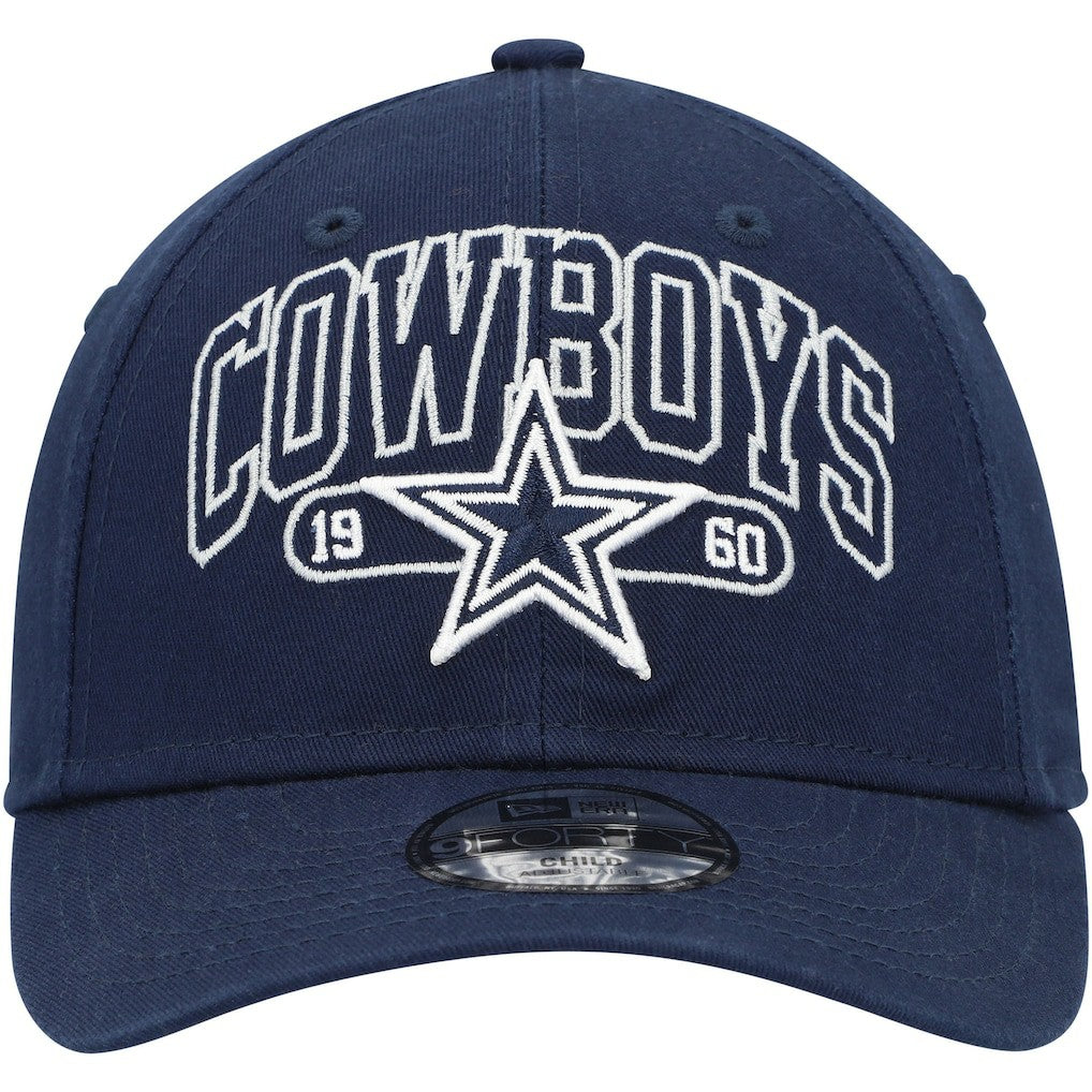 Dallas Cowboys Preschool Outline 9FORTY Adjustable Hat | NFL Discount