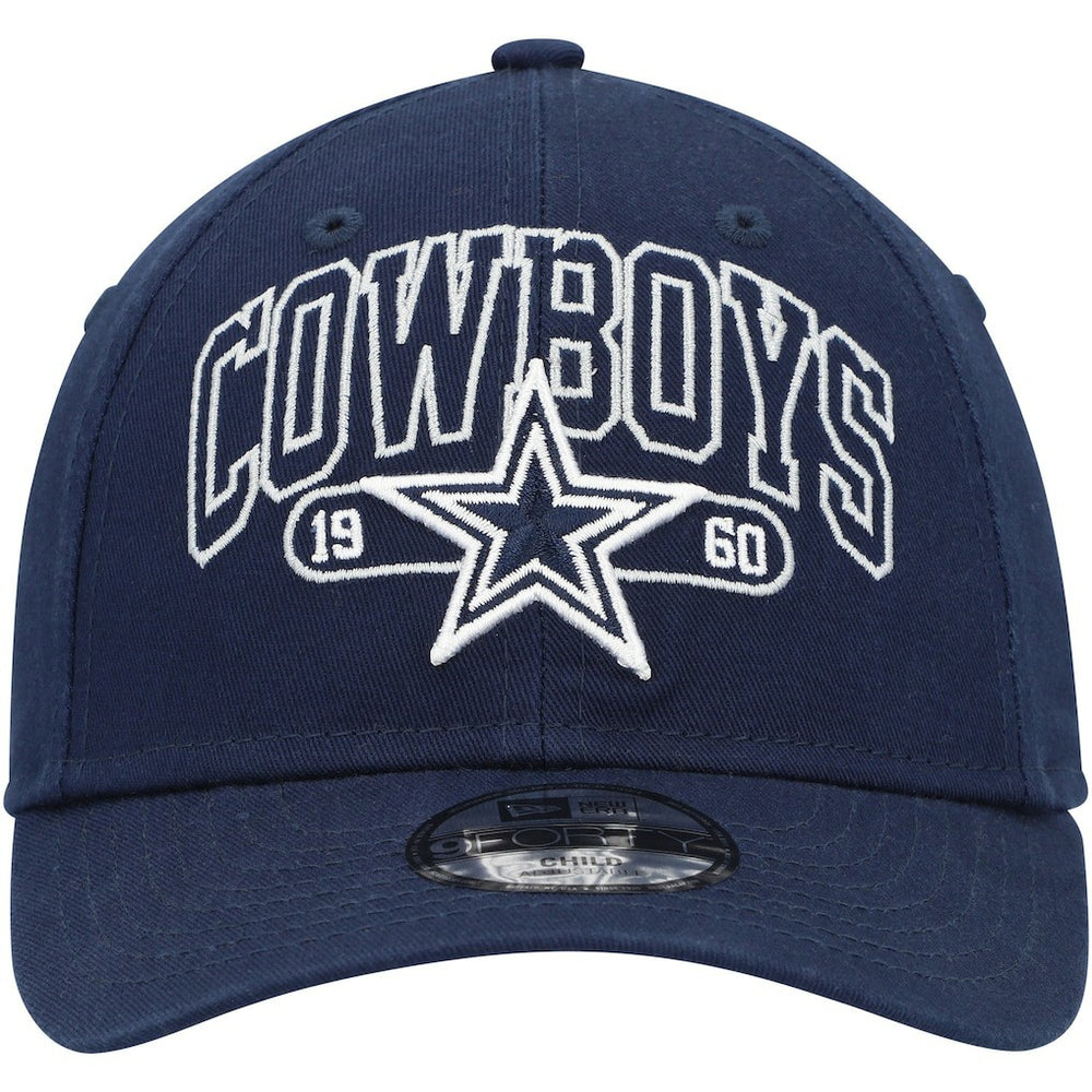 Dallas Cowboys Preschool Outline 9FORTY Adjustable Hat | NFL Discount