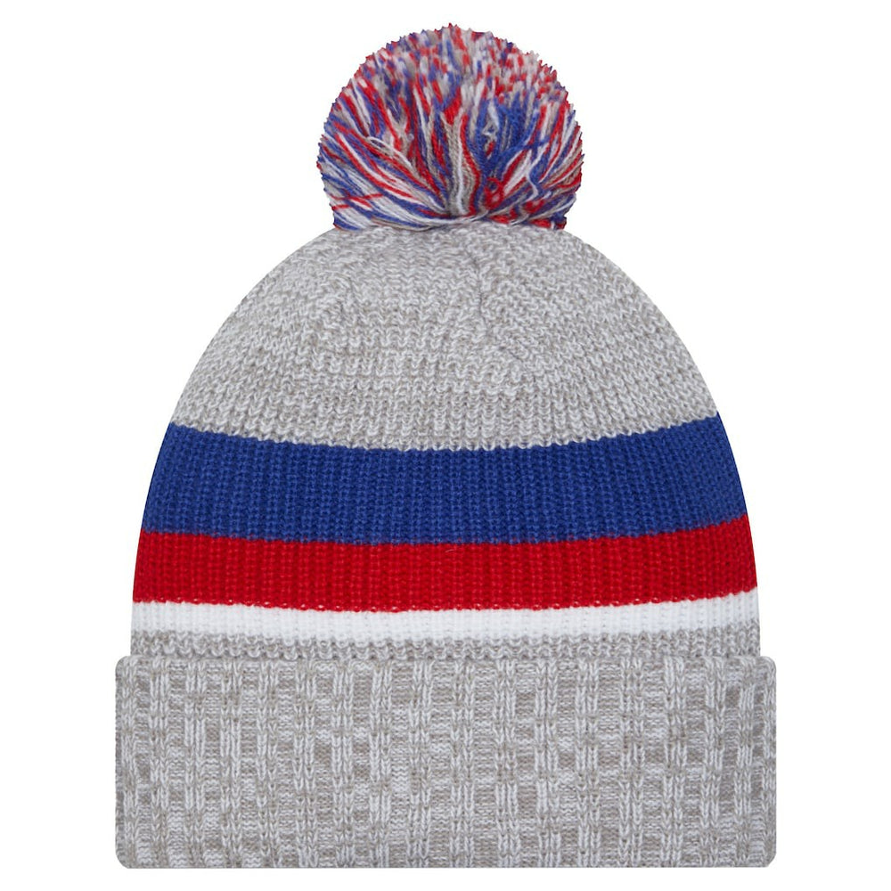 New York Giants Youth Cuffed Knit Hat with Pom | NFL Hot