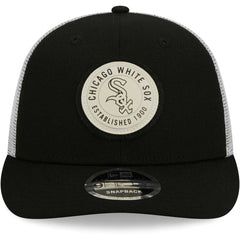 Chicago White Sox New Era Circle Trucker Low Profile 9FIFTY Snapback Hat - MLB Hats