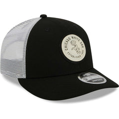 Chicago White Sox New Era Circle Trucker Low Profile 9FIFTY Snapback Hat - MLB Hats