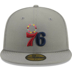 Gray Philadelphia 76ers Color Pack 59FIFTY Fitted Hat | NBA