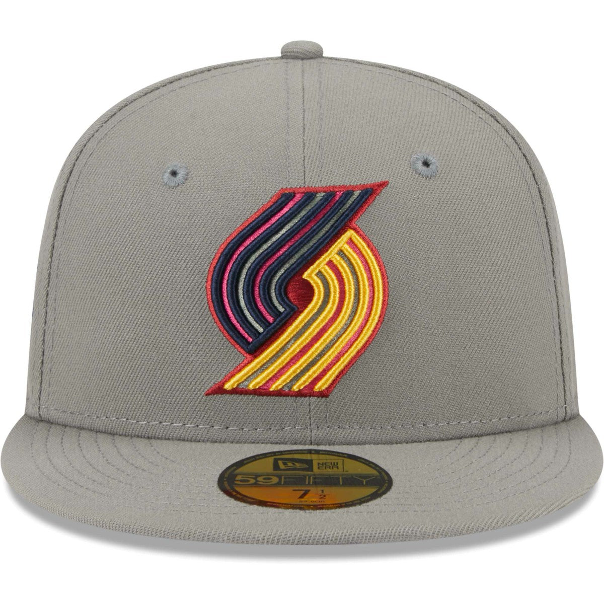 Gray Portland Trail Blazers Color Pack 59FIFTY Fitted Hat | NBA