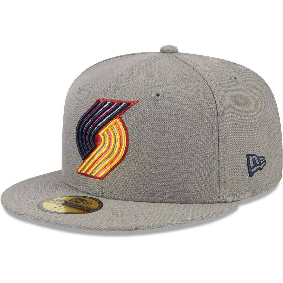 Gray Portland Trail Blazers Color Pack 59FIFTY Fitted Hat | NBA