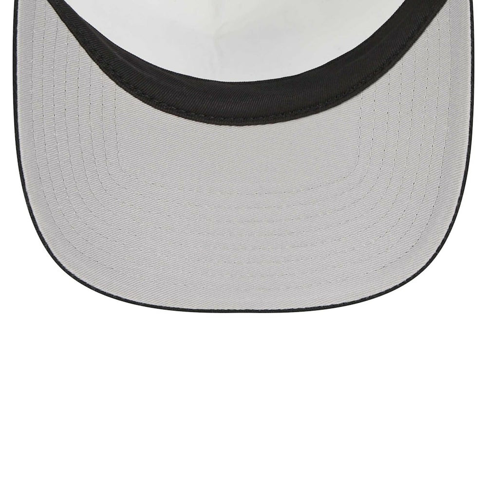 White Chicago Bulls Lift Pass Foam Front Trucker 9FORTY Adjustable Hat | NBA