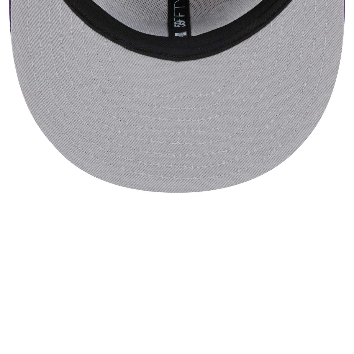 White Los Angeles Lakers Throwback Satin 59FIFTY Fitted Hat | NBA