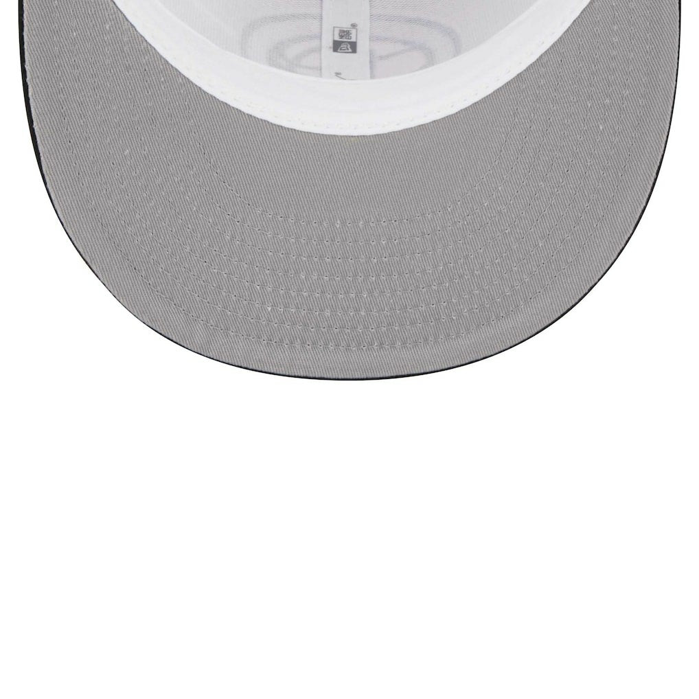 Black/White Brooklyn Nets Tear Trucker 9FIFTY Adjustable Hat | NBA
