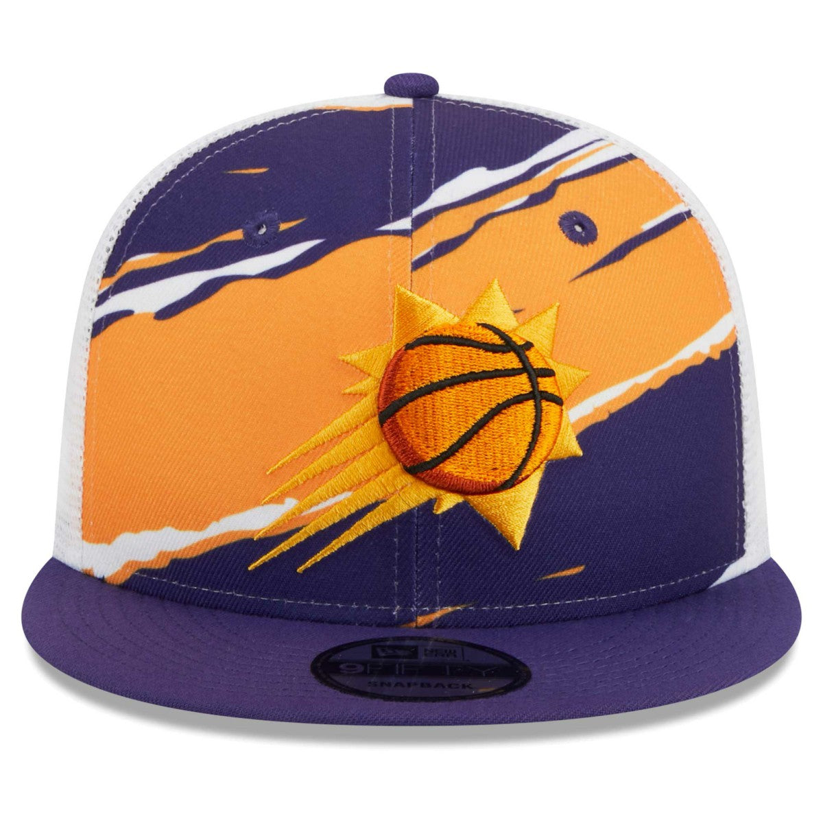 Purple/White Phoenix Suns Tear Trucker 9FIFTY Adjustable Hat | NBA