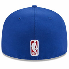 Royal Philadelphia 76ers Chainstitch Logo Pin 59FIFTY Fitted Hat | NBA